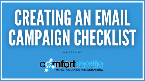 Creating An Email Campaign Checklist